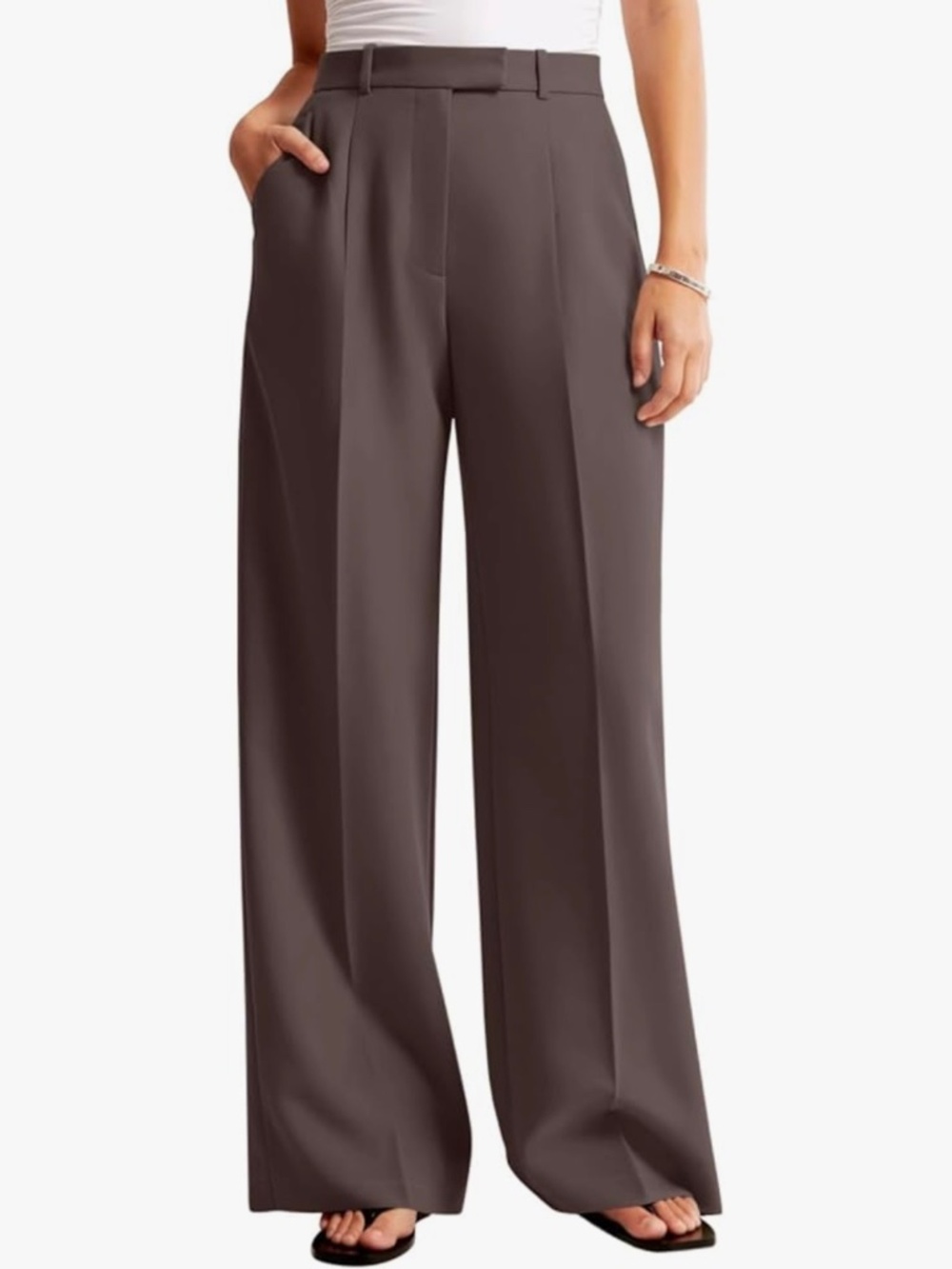 High Waist Wide Leg Pants for Women